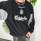 Reebok Liverpool FC Carlsberg Vintage Sweatshirt in Schwarz, Fitpic