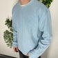 Adidas Real Madrid Vintage Longsleeve in Hellblau, Fitpic