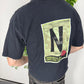 Nike Vintage Shirt in Schwarz, Größe M, Fitpic Rückseite