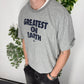 Nike Greatest On Earth Vintage T-Shirt in Grau, Größe XXL, Fitpic
