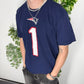 Nike Patriots Newton Vintage T-Shirt in Navy, Größe XL, Fitpic