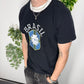 Nike Brasil CBD Vintage T-Shirt in Schwarz, Größe L, Fitpic