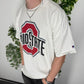 Champion Ohio State Vintage Shirt in Weiß, Größe XXL, Fitpic