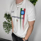 EA7 Napoli Campioni d'Italia Vintage T-Shirt in Weiß, Größe XL, Fitpic