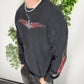 Harley-Davidson Vintage Longsleeve in Schwarz, Größe M, Fitpic