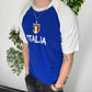 Blu Mar Venezia Italia Vintage T-Shirt in Blau, Größe XL, Fitpic
