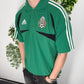 Adidas Mexico Vintage Polo in Grün, Fitpic