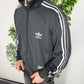 Adidas Ultrastar Trainingsjacke Vintage in Schwarz, Größe L, Fitpic