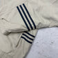Adidas Trainingsjacke Creme Ärmel Streifen