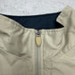 Adidas Trainingsjacke Creme Reißverschluss Detail