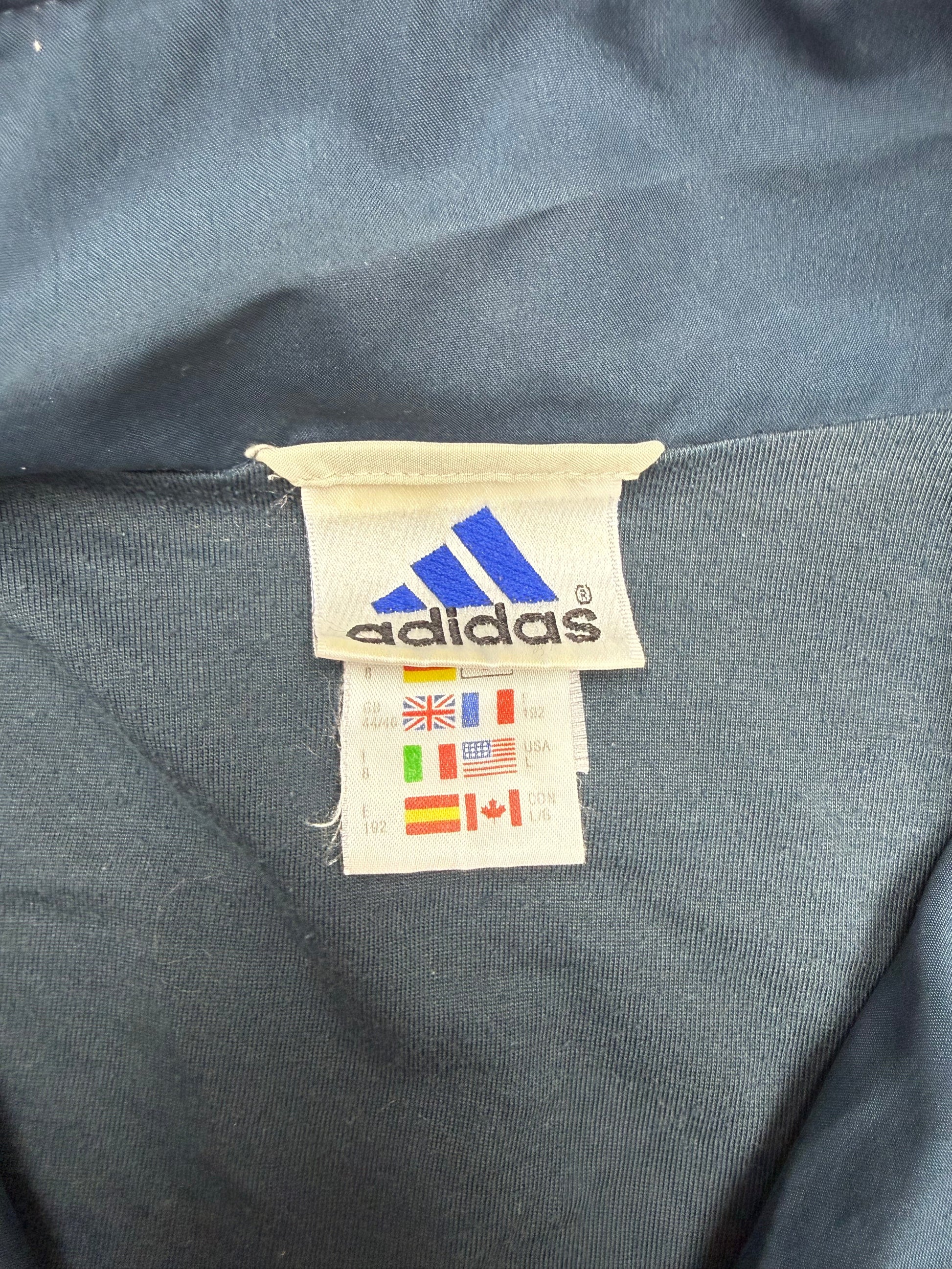 Adidas Trainingsjacke Creme Etikett