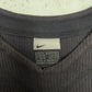 Nike vintage Sweatshirt Sweater Knitweat V-Neck schwarz washed XL