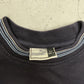 Puma vintage Big Logo 90s Sweatshirt Velour Samt Crewneck blau washed XL
