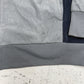 Adidas vintage Zipper Sweatshirt Jacke Velour Samt grau XL