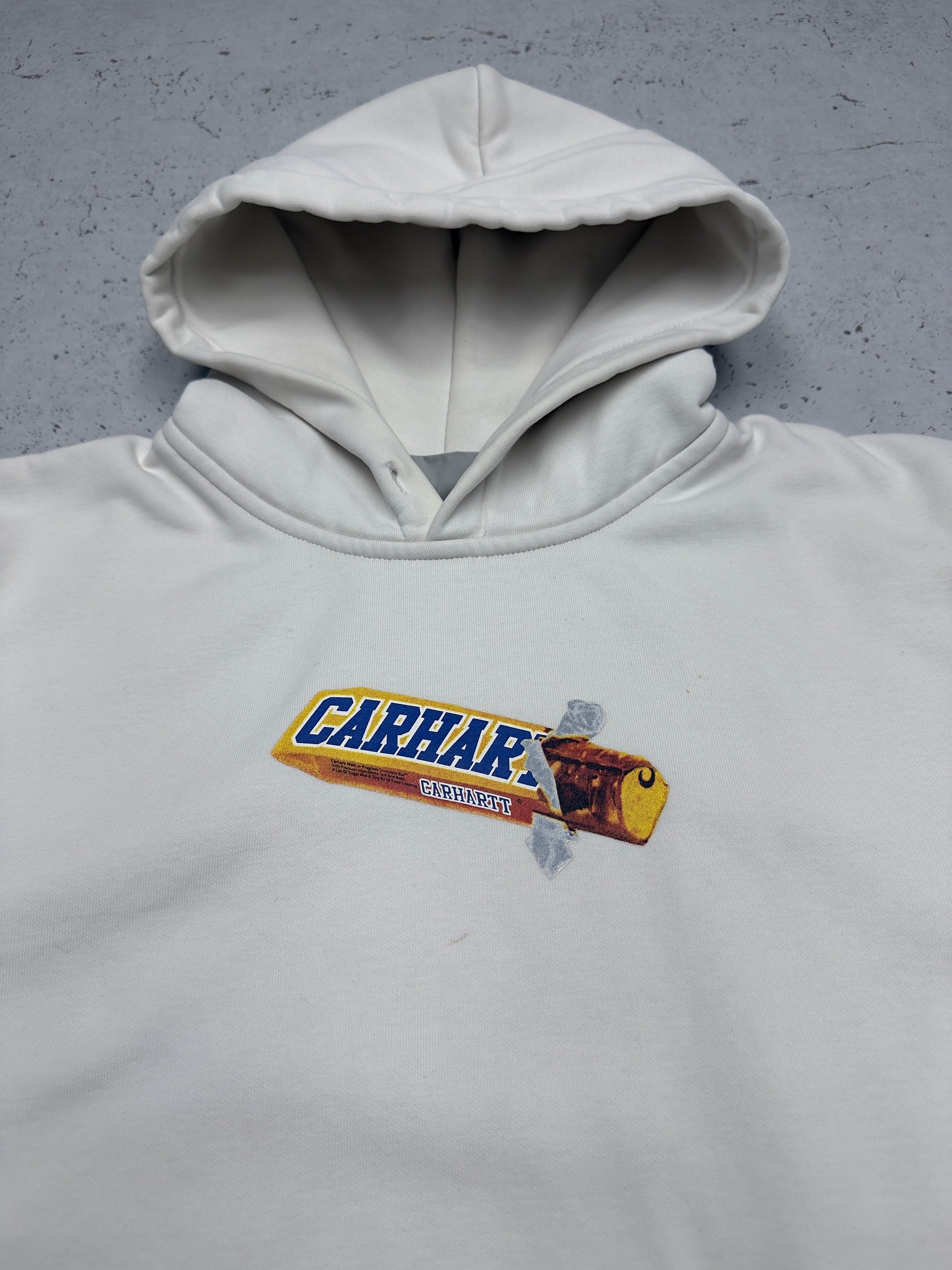 Carhartt Hoodie Creme Vorderseite