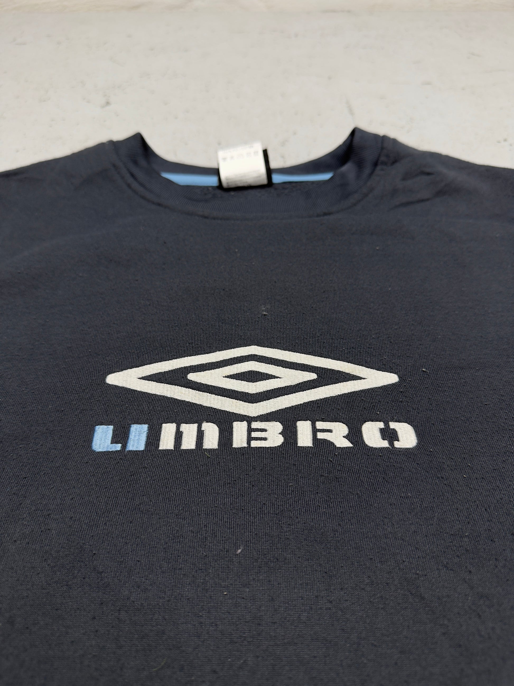 Umbro Sweatshirt Navy Logo Detail