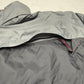 Nike vintage Windbreaker Trackjacket Jacke grau schwarz L