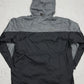 Nike vintage Windbreaker Trackjacket Jacke grau schwarz L