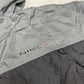 Nike vintage Windbreaker Trackjacket Jacke grau schwarz L
