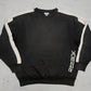 Reebok vintage Sweatshirt embroidery Sweater schwarz washed XL