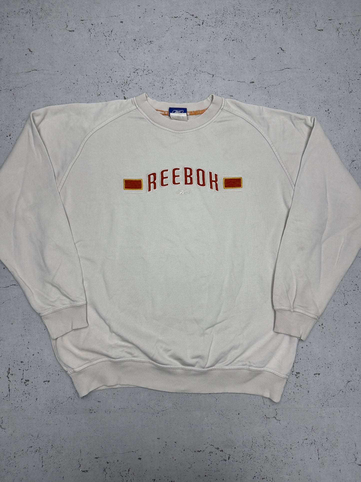 Reebok Sweatshirt Creme Vorderseite