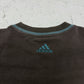 Adidas Vintage Sweatshirt Dunkelbraun – Etikett