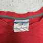 Reebok Vintage Langarmshirt Training Department Rot – Etikett