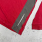 Reebok Vintage Langarmshirt Training Department Rot – Seitenpanel Detail
