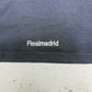 Adidas Vintage Poloshirt Real Madrid Navy – Rückenansicht flach