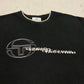 Sergio Tacchini Sweatshirt Schwarz Logo Detail