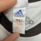Adidas T-Shirt Weiß Braun Etikett