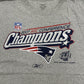 Reebok Patriots T-Shirt Grau Print Detail