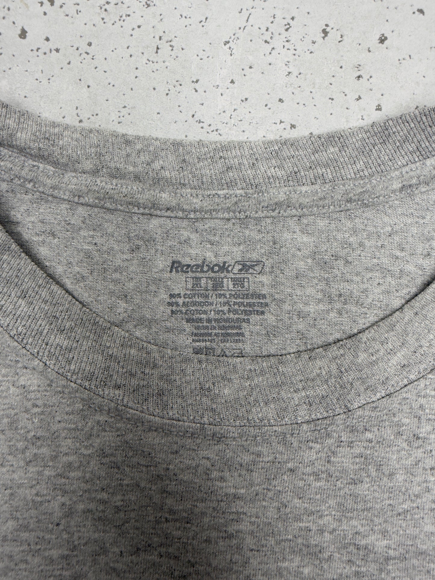Reebok Patriots T-Shirt Grau Etikett