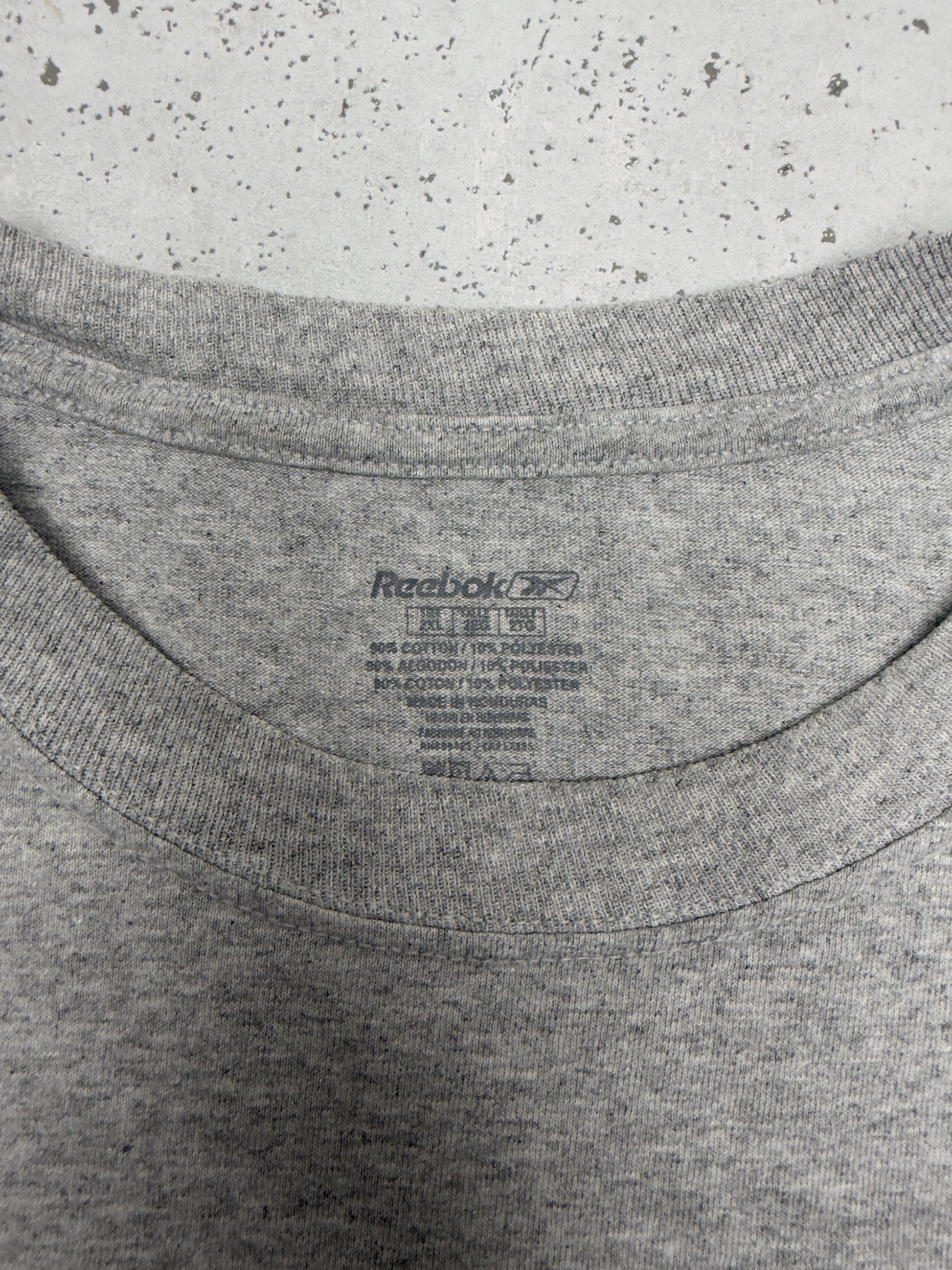 Reebok Patriots T-Shirt Grau Etikett