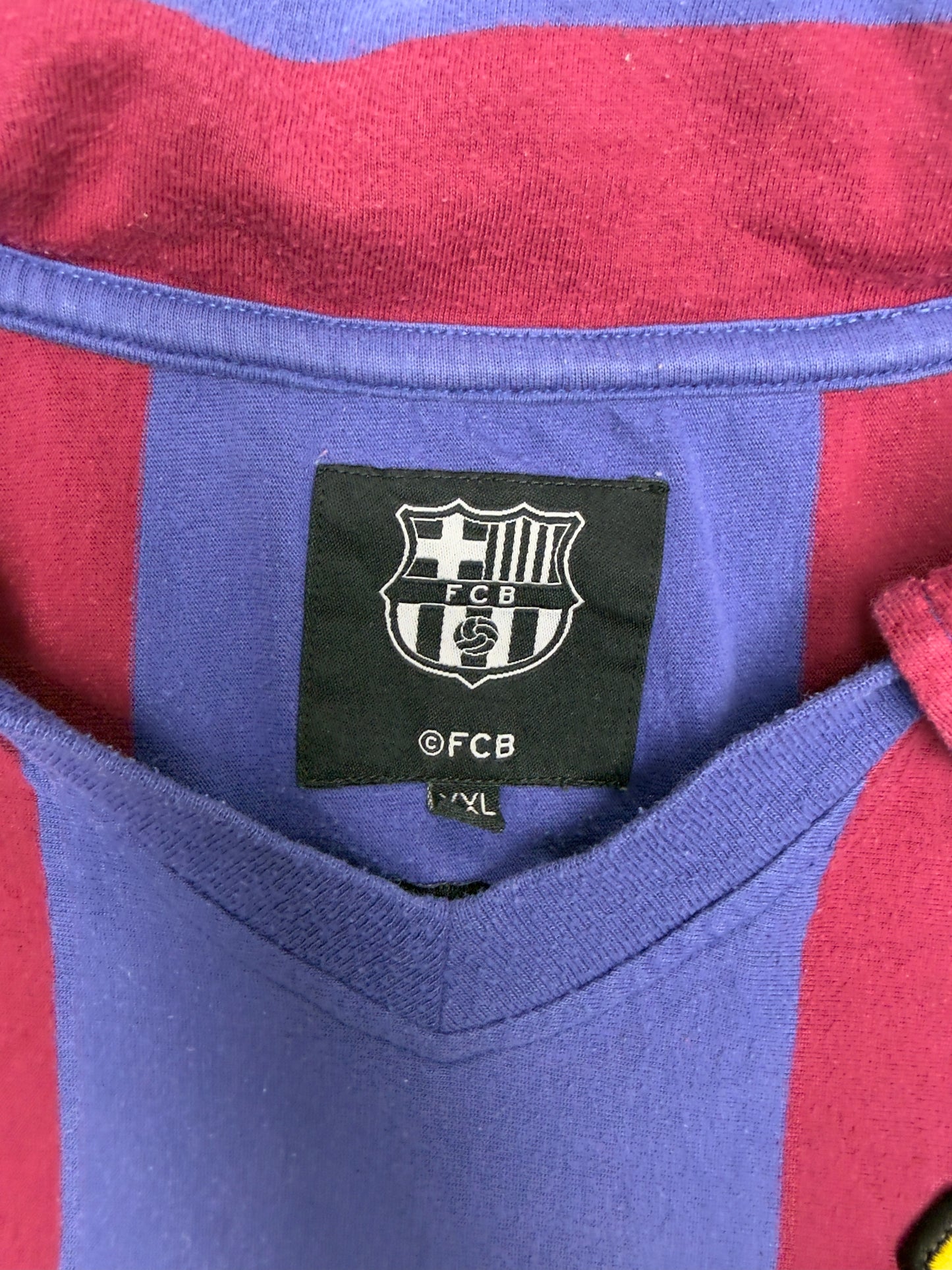 FC Barcelona Trikot Etikett