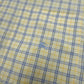 Kariertes Hemd Creme Logo Detail