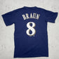 Majestic vintage Milwaukee Brewers Braun 8 T-Shirt Players Shirt blau S