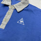 Le Coq Sportif Polo Blau Logo Detail