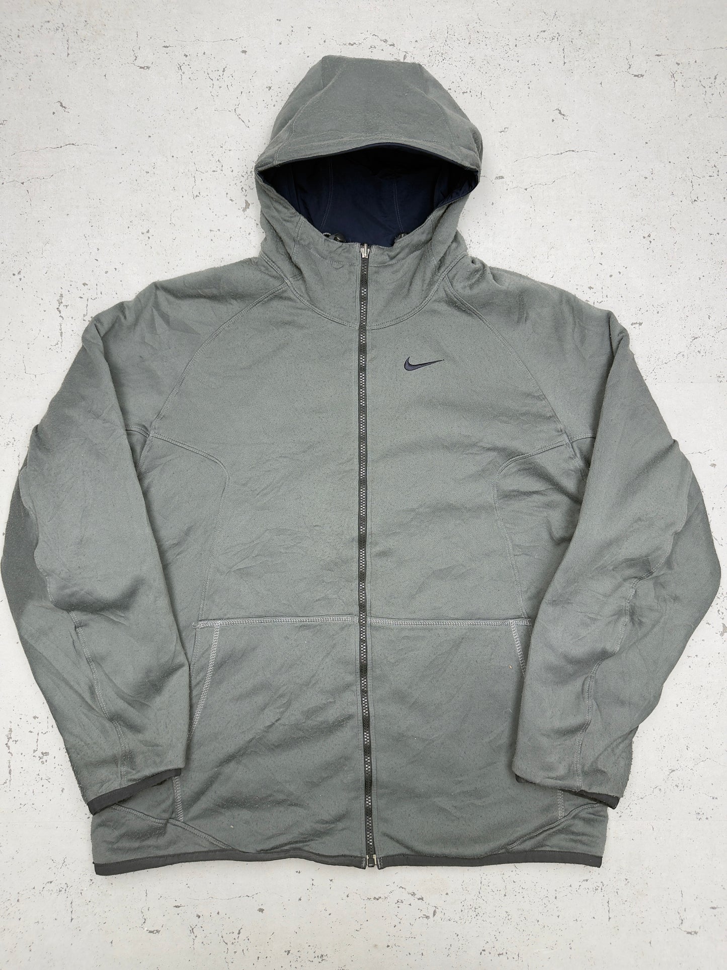 Nike Wendejacke Wendeseite Grau Ansicht
