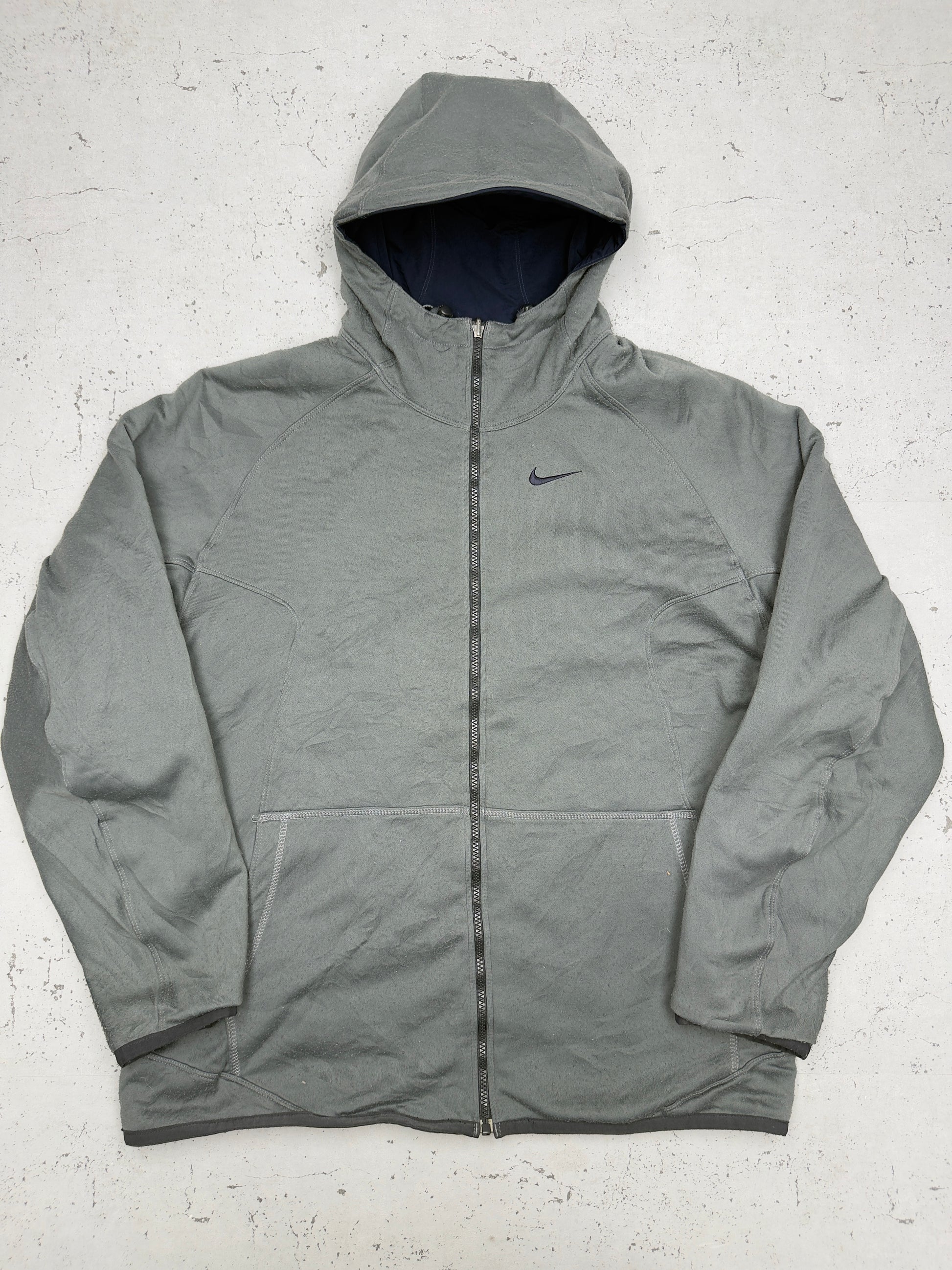 Nike Wendejacke Wendeseite Grau Ansicht