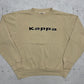 Kappa Vintage Sweatshirt Beige – Frontansicht flach