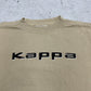 Kappa Vintage Sweatshirt Beige – Logo Nahaufnahme
