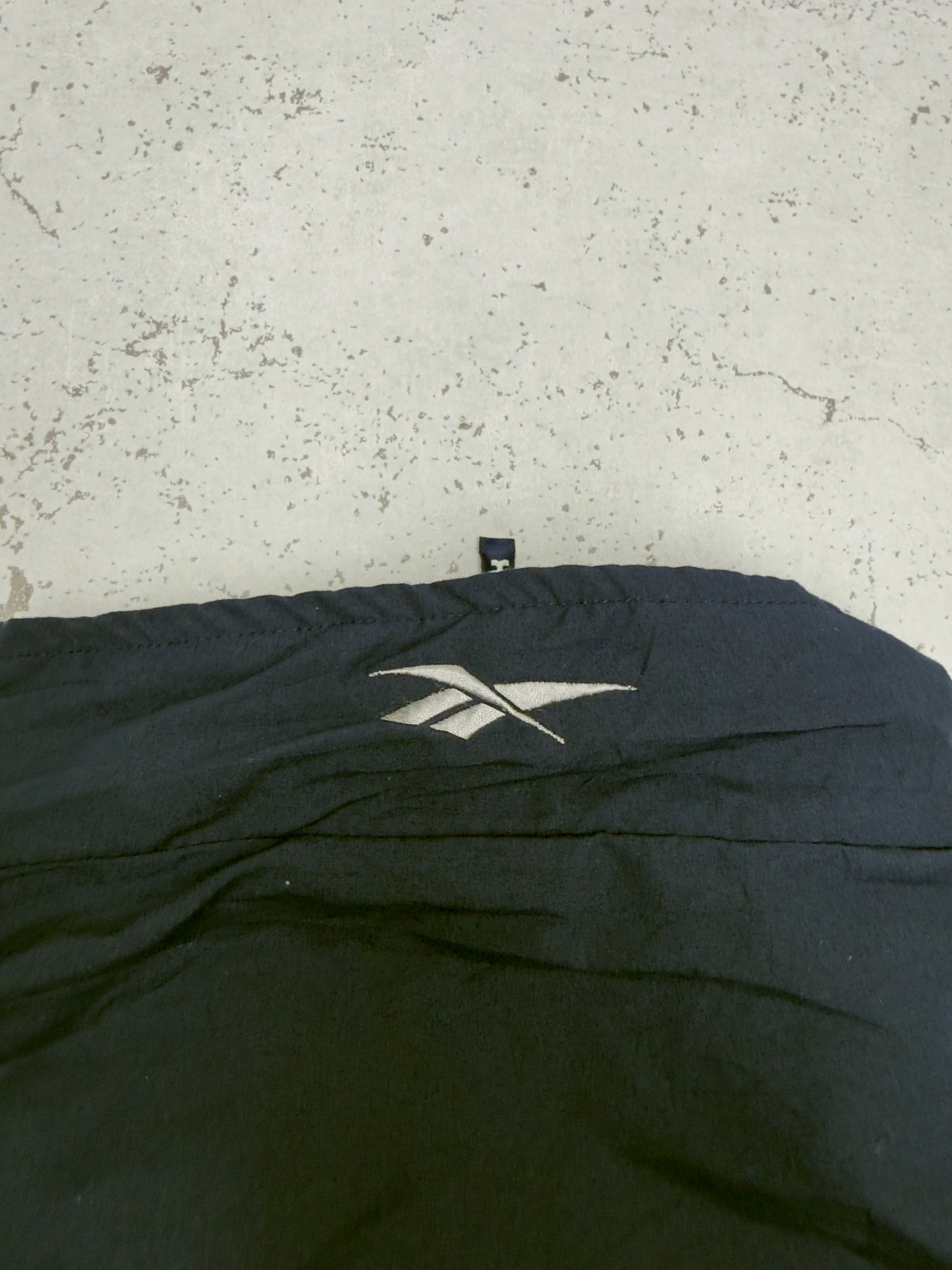 Reebok Vintage Trainingsjacke Navy – Ärmellogo