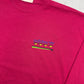 Adidas Vintage Langarmshirt Pink – Logo Nahaufnahme