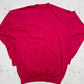 Adidas Vintage Langarmshirt Pink – Rückenansicht flach