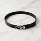 "Double S" Streetwear Y2K Gürtel Belt mit silber Schnalle