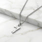 "The 7" Streetwear Necklace silber Halskette mit 7 Anhänger Y2K