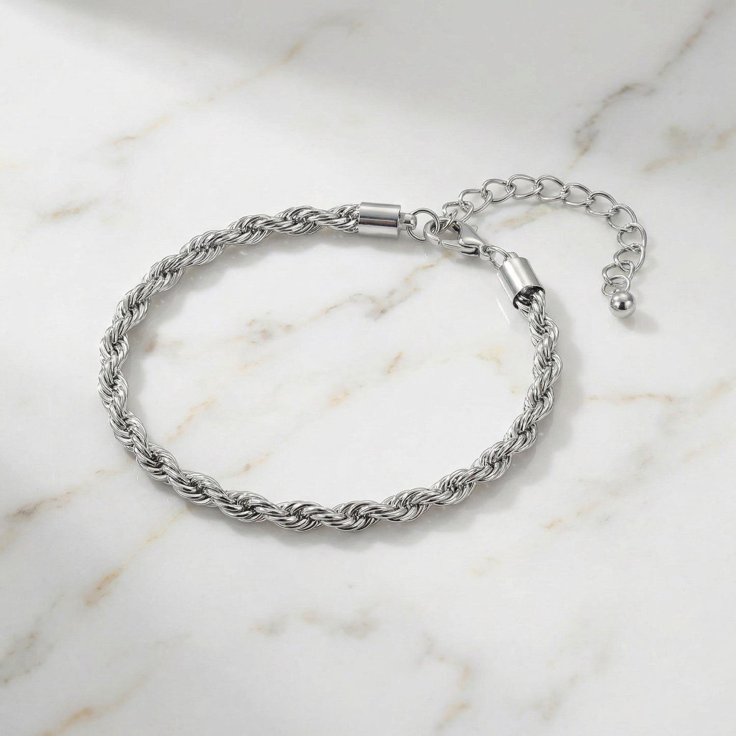 "Snake Brace" Streetwear Silber Armband Bracelet Silber Y2K
