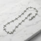 "Holy Drip" Streetwear silber Hosenkette mit Kreuzen als Glieder Pants Chain