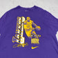 Nike x NBA Lebron James Lakers T-Shirt Shirt Rookie of the Year lila S